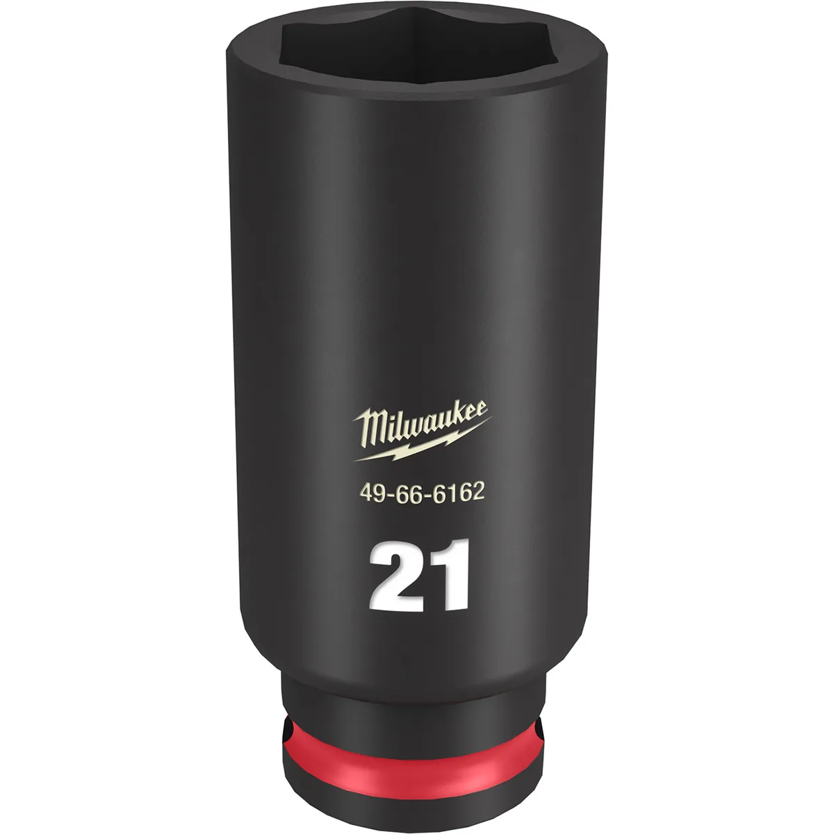 Milwaukee Tool SHOCKWAVE Impact Duty 3/8"Drive 21MM Deep 6 Point Socket