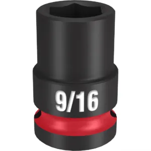 Milwaukee Tool SHOCKWAVE Impact Duty 1/2"Drive 9/16" Standard 6 Point Socket