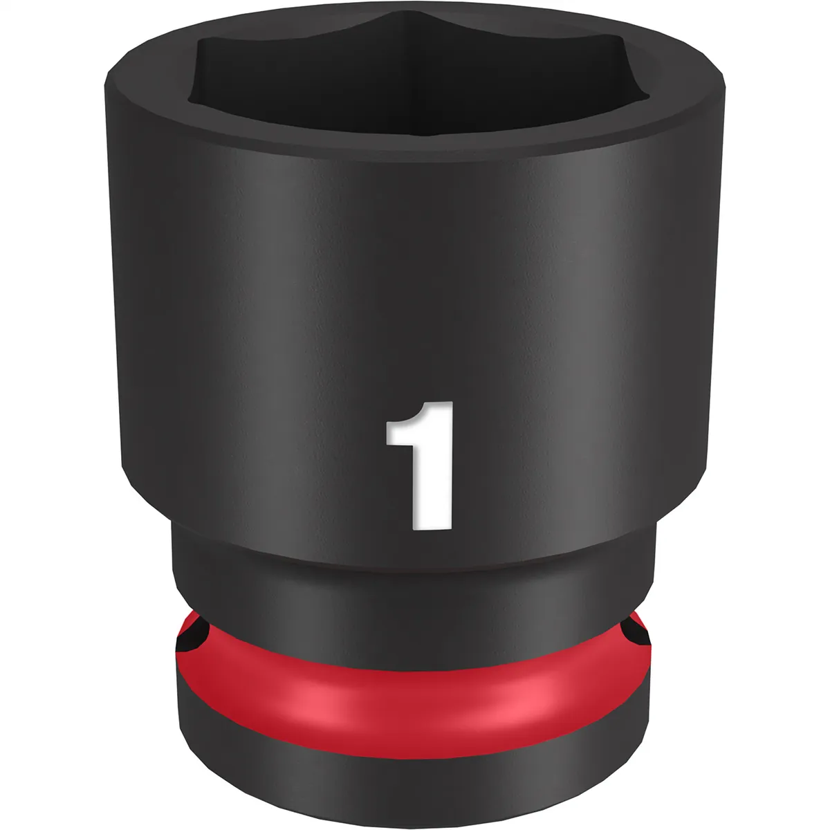 Milwaukee Tool SHOCKWAVE Impact Duty 1/2"Drive 1" Standard 6 Point Socket