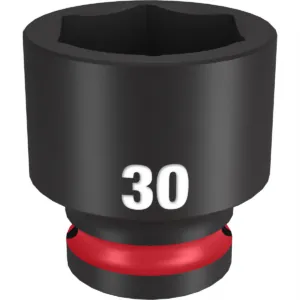 Milwaukee Tool SHOCKWAVE Impact Duty 1/2"Drive 30MM Standard 6 Point Socket