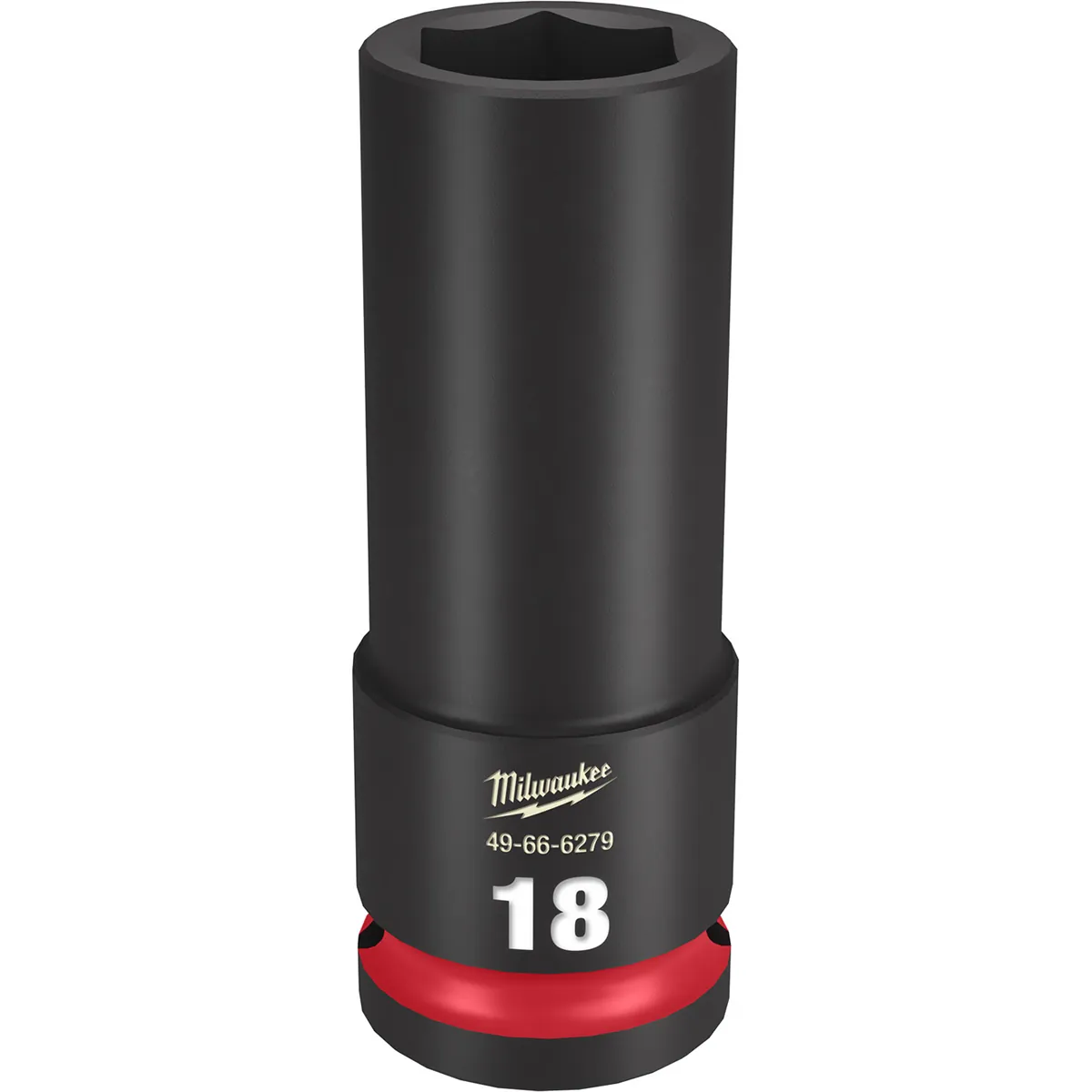 Milwaukee Tool SHOCKWAVE Impact Duty 1/2"Drive 18MM Deep 6 Point Socket