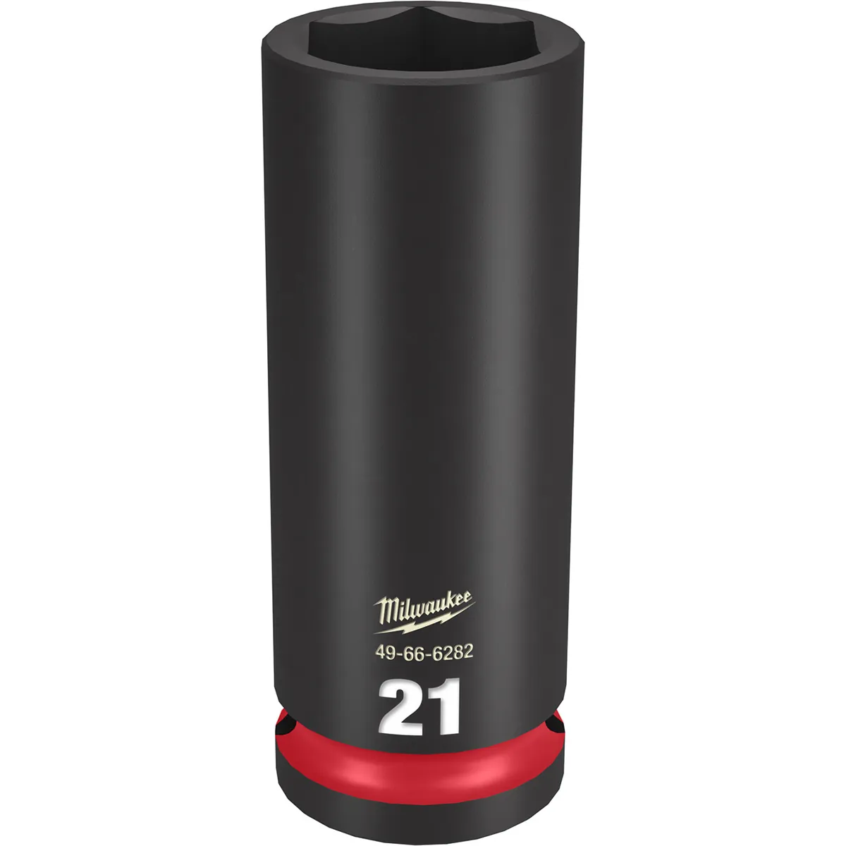 Milwaukee Tool SHOCKWAVE Impact Duty 1/2"Drive 21MM Deep 6 Point Socket