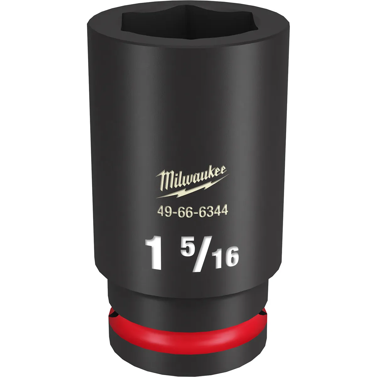 Milwaukee Tool SHOCKWAVE Impact Duty 3/4"Drive 1-5/16" Deep 6 Point Socket