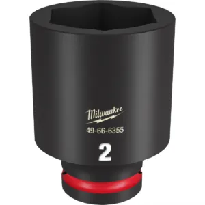 Milwaukee Tool SHOCKWAVE Impact Duty 3/4"Drive 2" Deep 6 Point Socket