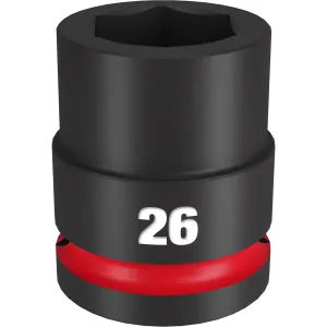 Milwaukee Tool SHOCKWAVE Impact Duty 3/4"Drive 26MM Standard 6 Point Socket