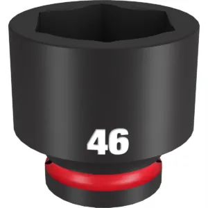 Milwaukee Tool SHOCKWAVE Impact Duty 3/4"Drive 46MM Standard 6 Point Socket