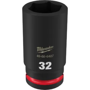 Milwaukee Tool SHOCKWAVE Impact Duty 3/4"Drive 32MM Deep 6 Point Socket