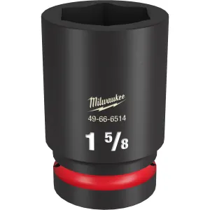 Milwaukee Tool SHOCKWAVE Impact Duty 1"Drive 1-5/8" Deep 6 Point Socket