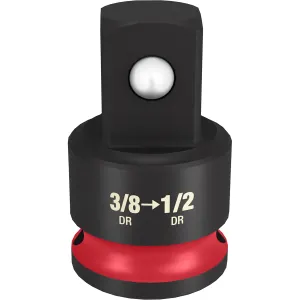 Milwaukee Tool SHOCKWAVE Impact Duty 3/8" Drive 1/2" Drive Adapter