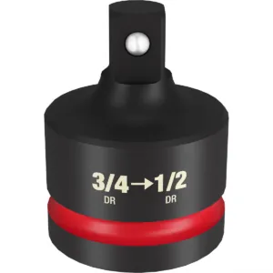 Milwaukee Tool SHOCKWAVE Impact Duty 3/4" Drive 1/2" Drive Reducer