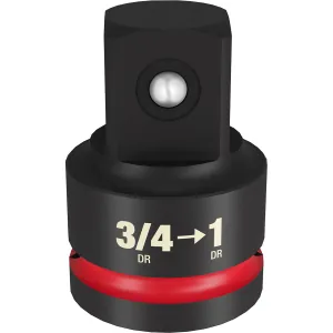 Milwaukee Tool SHOCKWAVE Impact Duty 3/4" Drive 1" Drive Adapter