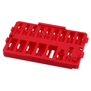 Milwaukee Tool SHOCKWAVE Impact Duty Socket 3/8&rdquo; Dr 17PC SAE TRAY ONLY