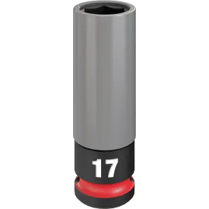 Milwaukee Tool SHOCKWAVE Impact Duty 1/2 Drive 17MM Metric Lug Nut Wheel Socket