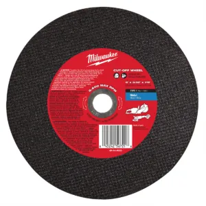 Milwaukee Tool 9" x 3/32" x 7/8" Cut-Off Wheel (Type 1)