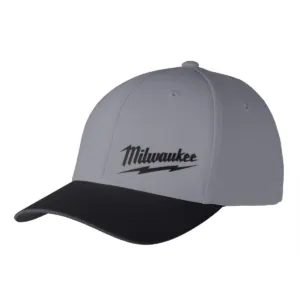 Milwaukee Tool WORKSKIN FITTED HATS - DARK GRAY LXL