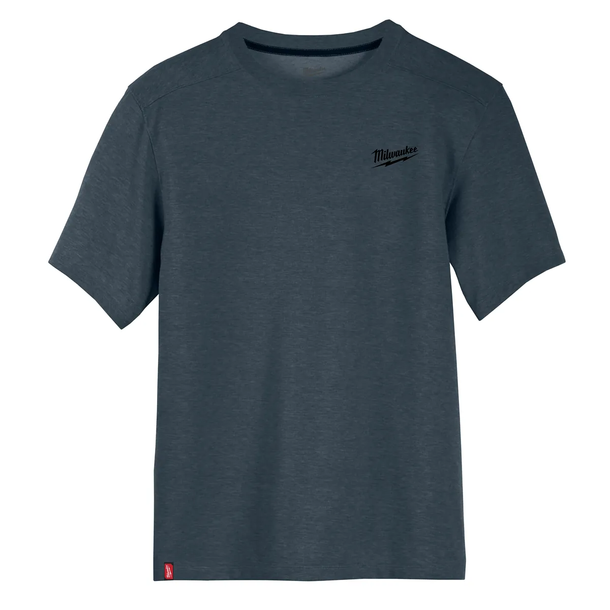 Milwaukee Tool HYBRID WORK TEE- SS BLUE M