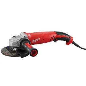 Milwaukee Tool 13 Amp 5" Small Angle Grinder Trigger Grip, Lock-On