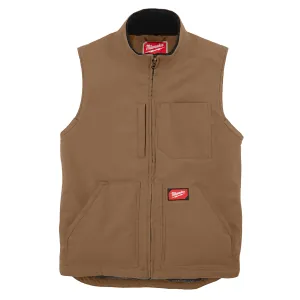 Milwaukee Tool HEAVY DUTY SHERPA-LINED VEST - BROWN 3X