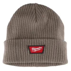 Milwaukee Tool Rib-Knit Cuffed Beanie - Brown
