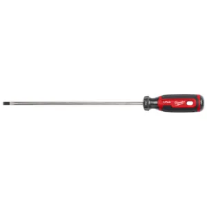 Milwaukee Tool 1/4" Cabinet 10" Cushion Grip Screwdriver (USA)