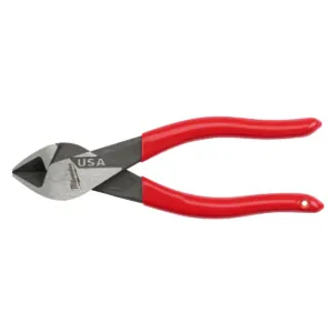 Milwaukee Tool 6" Diagonal Dipped Grip Cutting Pliers (USA)