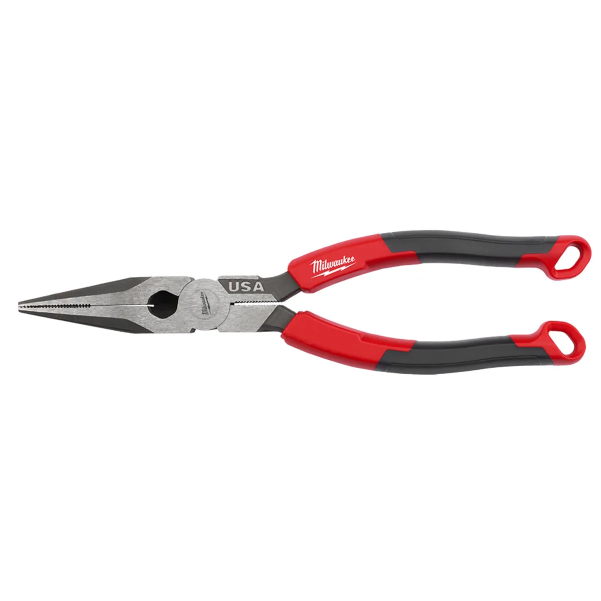 Milwaukee Tool 8" Long Nose Comfort Grip Pliers (USA)
