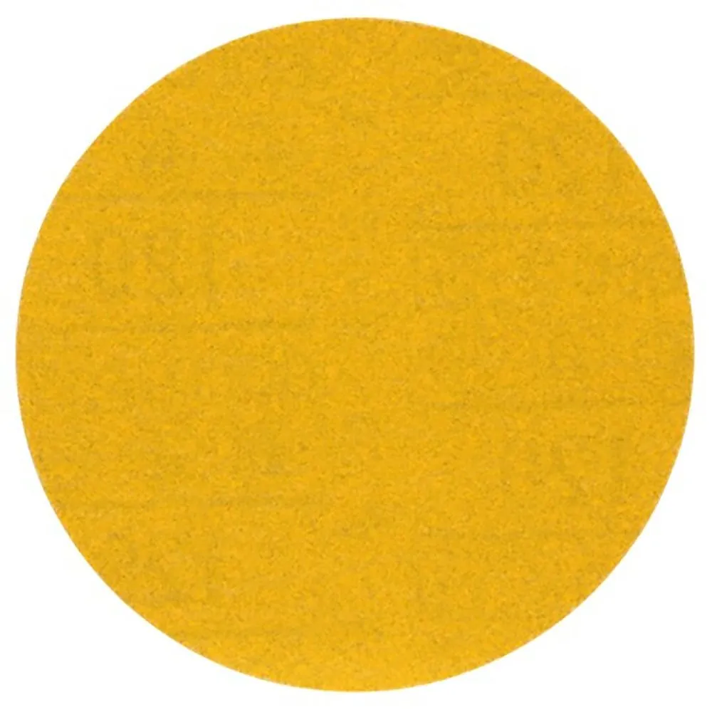 3MTM HookitTM Gold Abrasive Disc 09232, 120, 5 in (125 mm), No Hole, 50 Discs/Carton, 4 Cartons/Case