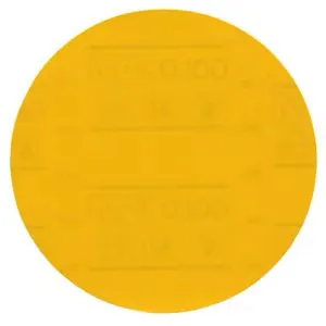 3MTM HookitTM Gold Abrasive Disc 09238, 400, 5 in (125 mm), No Hole, 50 Discs/Carton, 4 Cartons/Case
