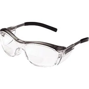 3M Nuvo Protective Eyewear 11435-00000-20 Clear Lens Grey Frame +2.0 Diopter 20 ea/Case