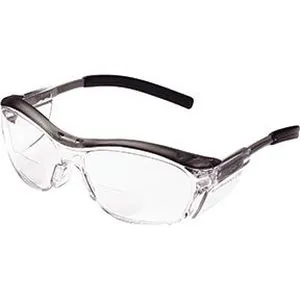 3M Nuvo Protective Eyewear 11436-00000-20 Clear Lens Grey Frame +2.5 Diopter 20 ea/Case