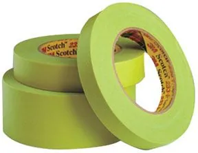 TAPE MASKING 233+ 1/8 IN X 60 YDS GREEN ROLL