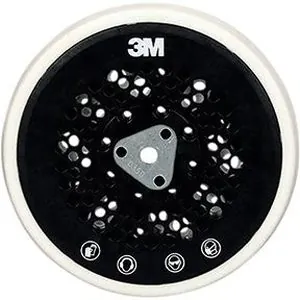 3MTM HookitTM Clean Sanding Multi -Connection Disc Pad 30062, 6 in (150 mm), 53 Holes
