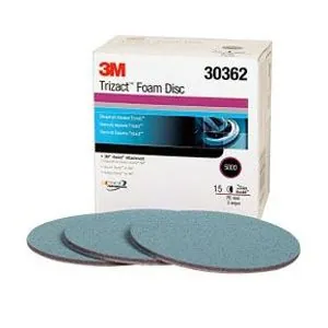 SANDING DISC TRIZACT HOOKIT 3IN 5000G 15PK