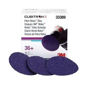 3 Cubitron II Fibre Roloc 36+ Grade Disc