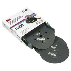 FLEXIBLE ABRASIVE HOOKIT DUST FREE 6 DISC P400
