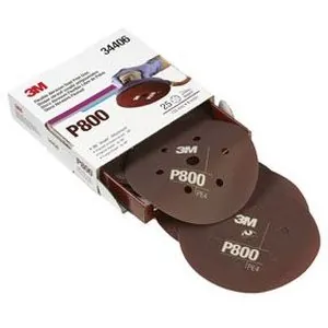 FLEXIBLE ABRASIVE HOOKIT DUST FREE 6 DISC P800