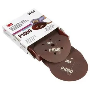 FLEXIBLE ABRASIVE HOOKIT DUST FREE 6 DISC P1000