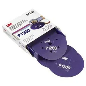 FLEXIBLE ABRASIVE HOOKIT DUST FREE 6 DISC P1200