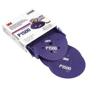 FLEXIBLE ABRASIVE HOOKIT DUST FREE 6 DISC P1500