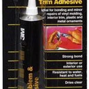 PLASTIC EMBLEM & TRIM ADHESIVE