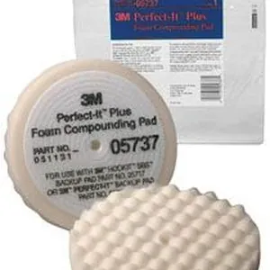 PAD COMPOUNDING FOAM 8IN VELCRO WHITE
