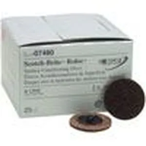 Scotch-Brite Roloc Surface Conditioning Disc, 07480, SC-DR, A/O Coarse, TR, 2 in