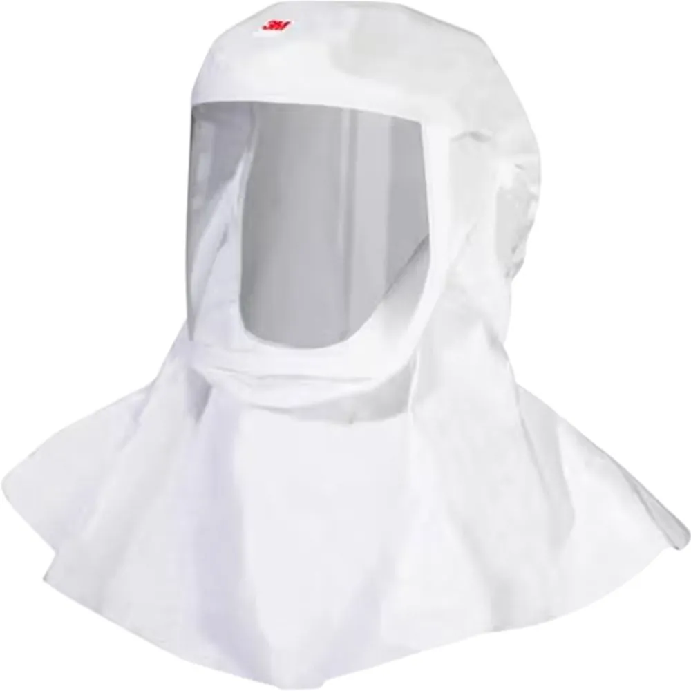 3M VERSAFLO HOOD, MED/LG, PK/6