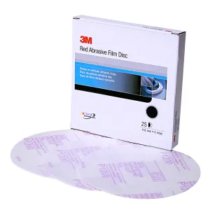 3M FILM DISC 01186 6 IN P1000 25/BOX