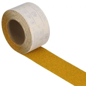 3M Hookit Gold Sheet Roll 02768, 80D, 2-3/4-inch x 13.1 yd (70mm x 12 m)