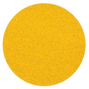 3M Hookit Gold Abrasive Disc 09211, 120, 3-inch (75mm), No Hole
