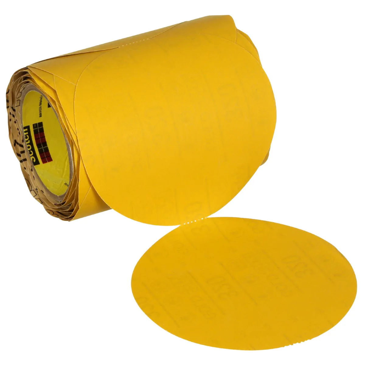 3M Stikit Gold Abrasive Disc Roll 09318, 400, 6-inch (150mm), No Hole