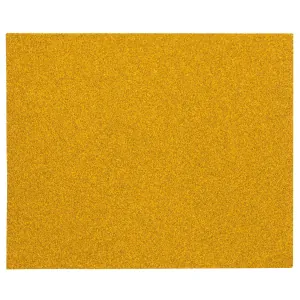 3M Gold Abrasive Sheet 12549, 80, 9-inch x 11-inch (229mm x 280mm)