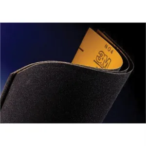 3M Imperial Wetordry 01999 401Q Series Abrasive Sheet, 9 in W x 11 in L, 3000 Grit, Fine Grade, Black