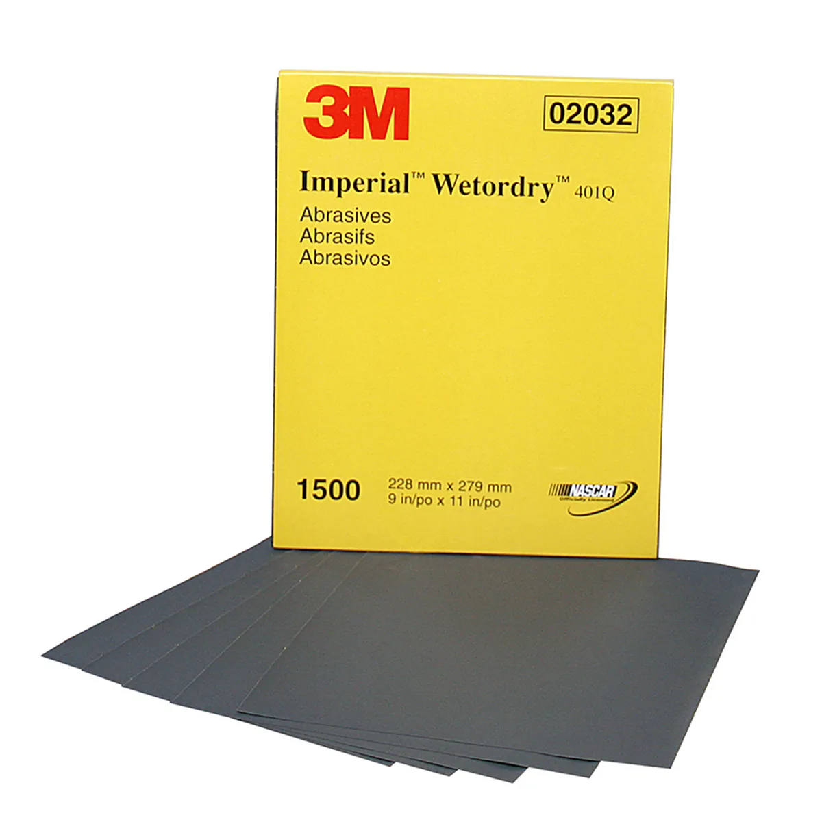 3M PAPER SHEETS IMPERIAL 9"X 11" MICRO FINE 1500 50/S